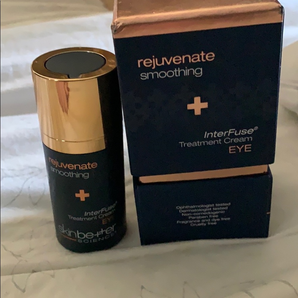 Skinbetter interfuse treatment eye cream.